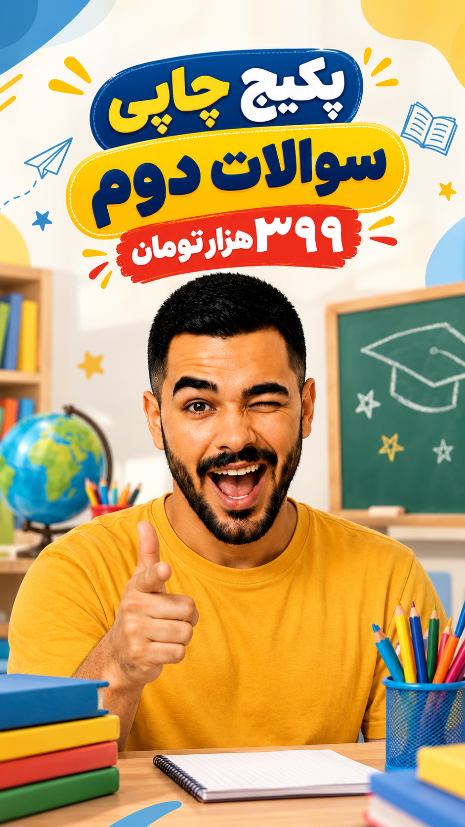 جزوه چاپی کلاس دوم ابتدایی