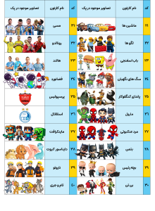 برچسب اسم مداد
